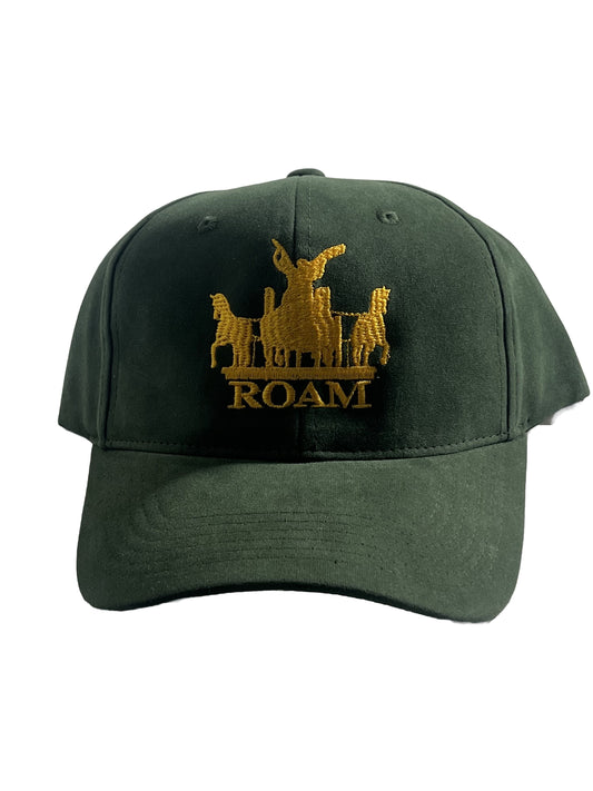 Pine Green Suede “Chariot” Hat