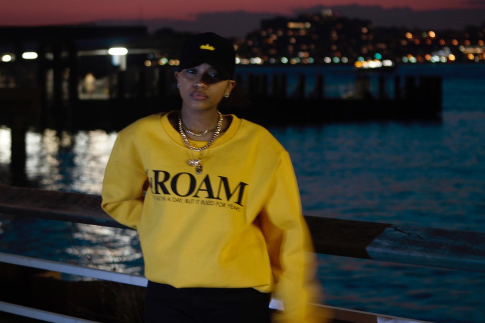 "It Wasn't Built In A Day" Logo Crewneck