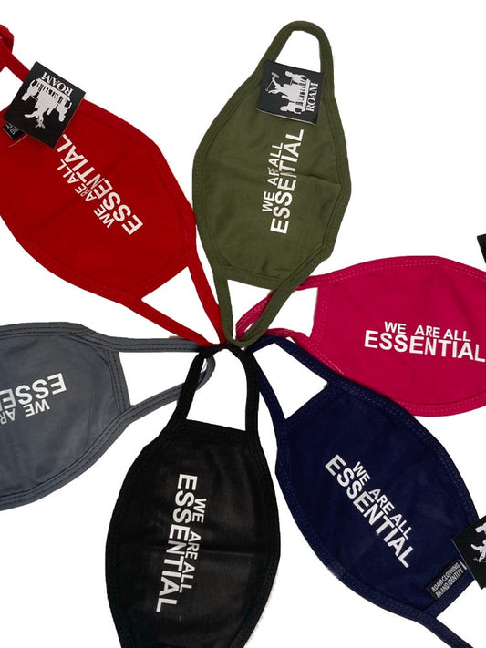 WE ARE ALL ESSENTIAL mask